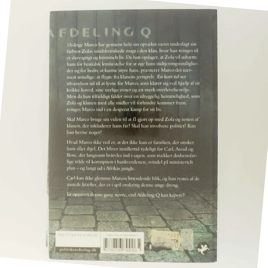 Marco Effekten (in Danish) af Jussi Adler-Olsen (Bog)