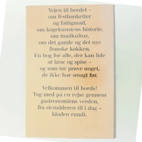 Gastronomi af Henry Notaker (Bog)