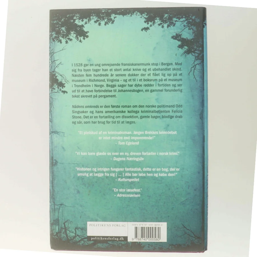 Nådens Omkreds af Jørgen Brekke (Bog)