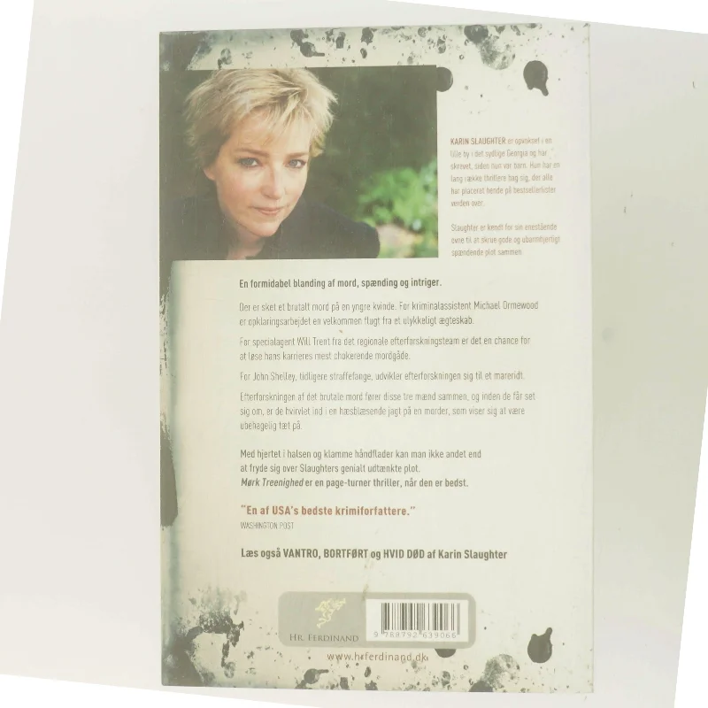 Mørk treenighed af Karin Slaughter (Bog)