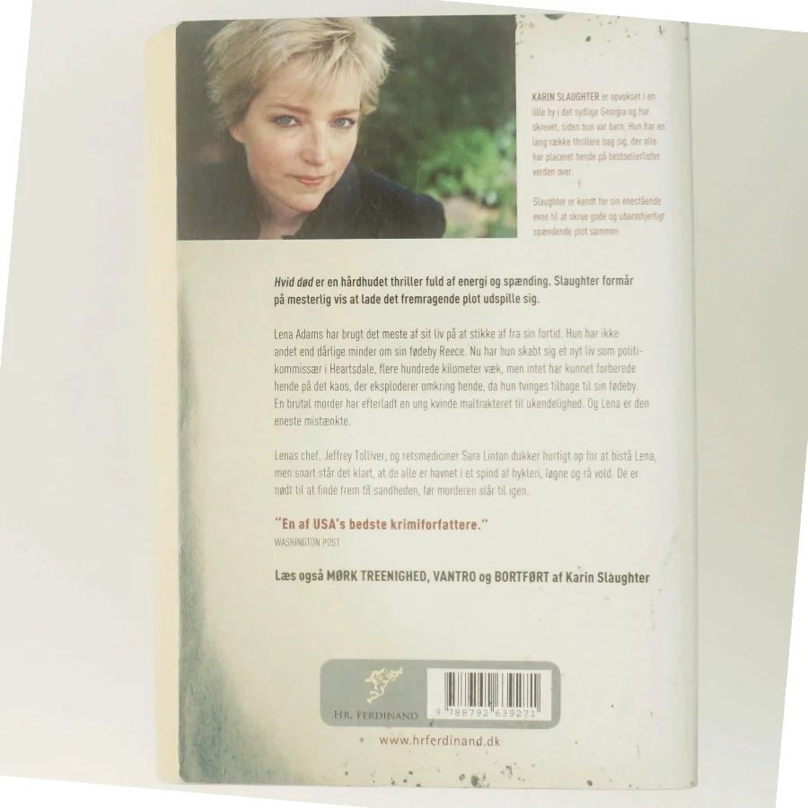 Hvid død af Karin Slaughter (Bog)