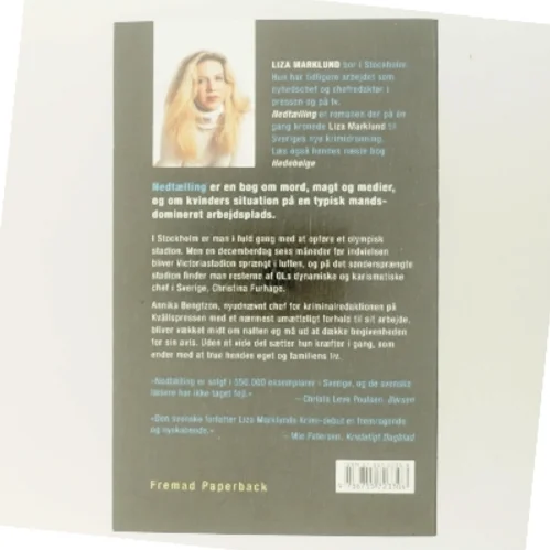 Nedtaeling af Marklund, Liza (Bog)