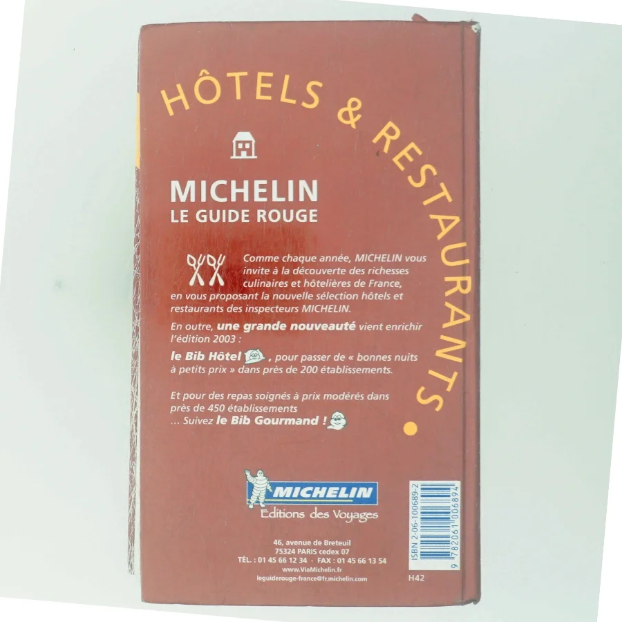 Michelin Red Guide France 2003 af Michelin Travel Publications Staff (Bog)