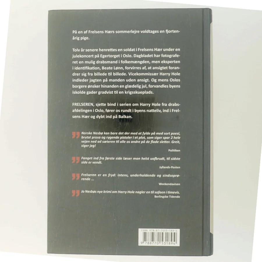 Frelseren af Jo Nesbø (Bog)