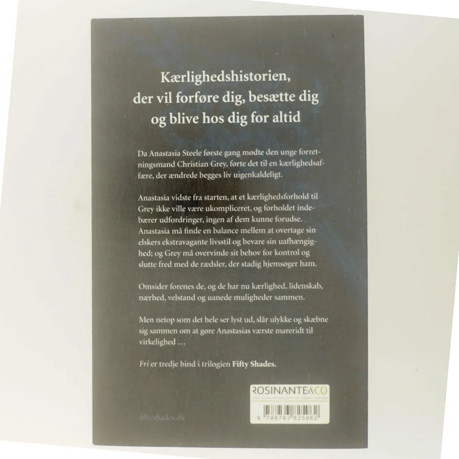 Fifty shades. Bind 3, Fri af E. L. James (Bog)