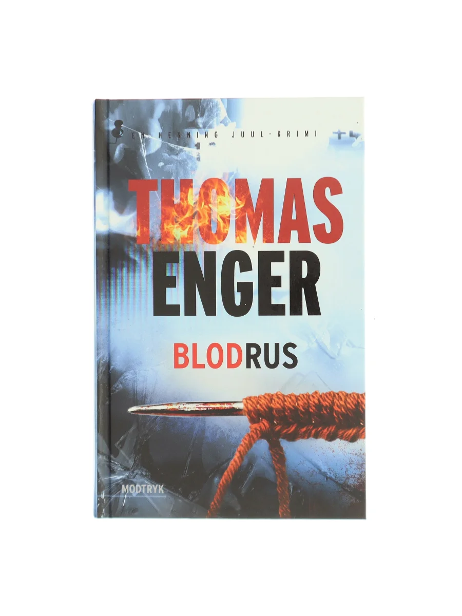 Forsiden af Blodrus af Thomas Enger