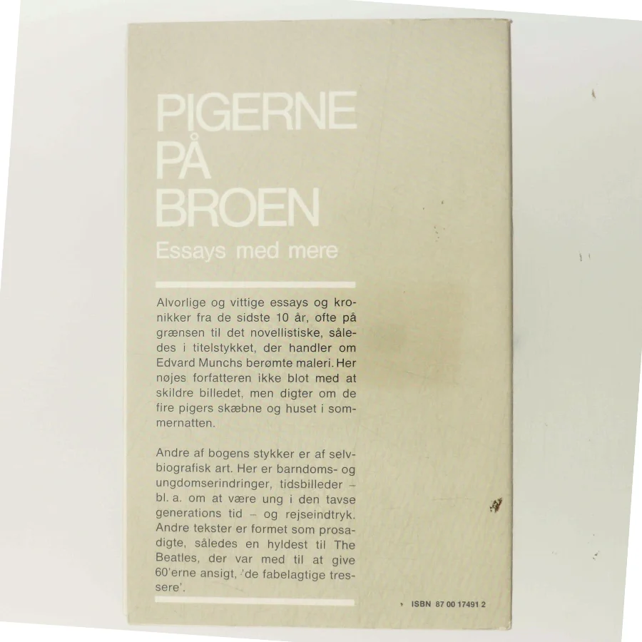 Pigerne på Broen af Anders Bodelsen (Bog)