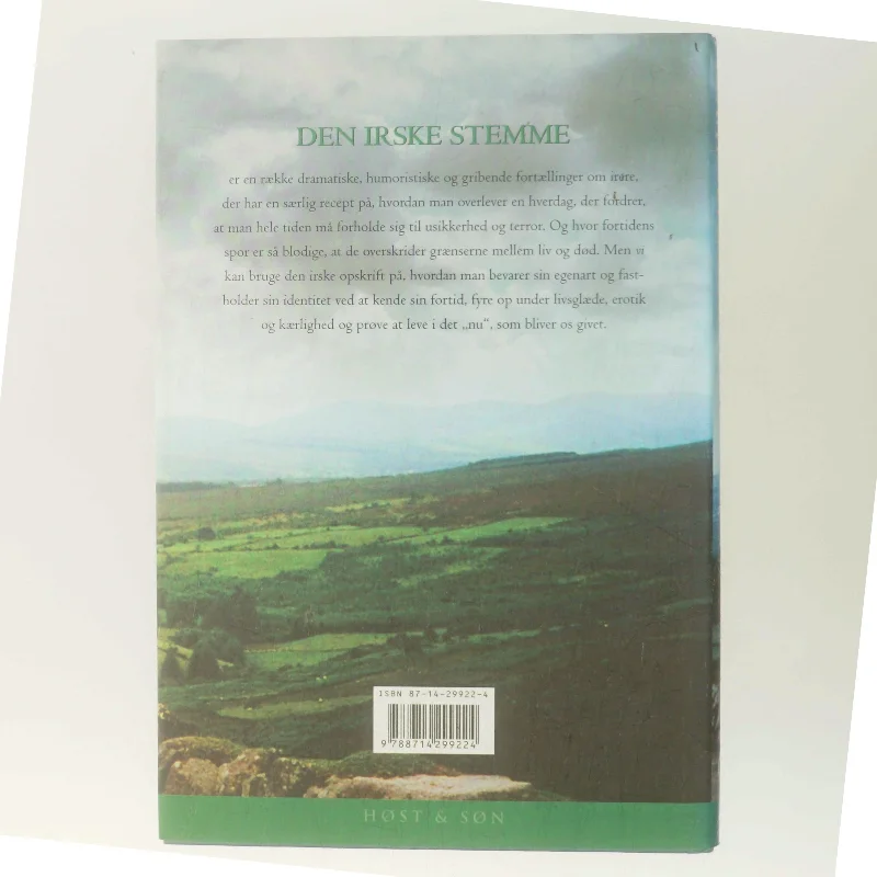 Den irske stemme : fortællinger af Jane Aamund (Bog)