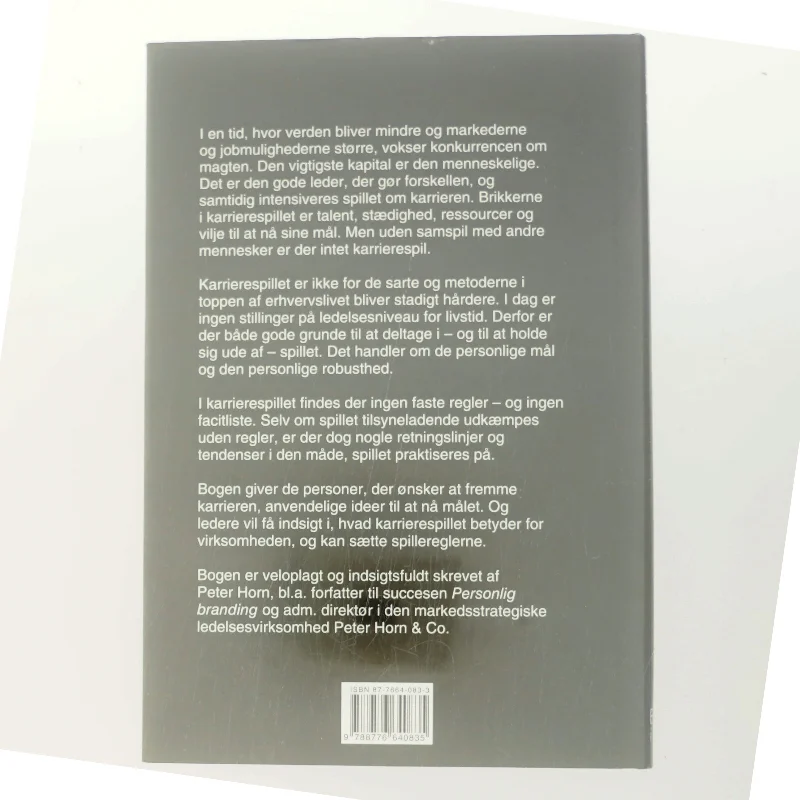 Karrierespillet : sådan vinder du! af Peter Horn (f. 1949) (Bog)