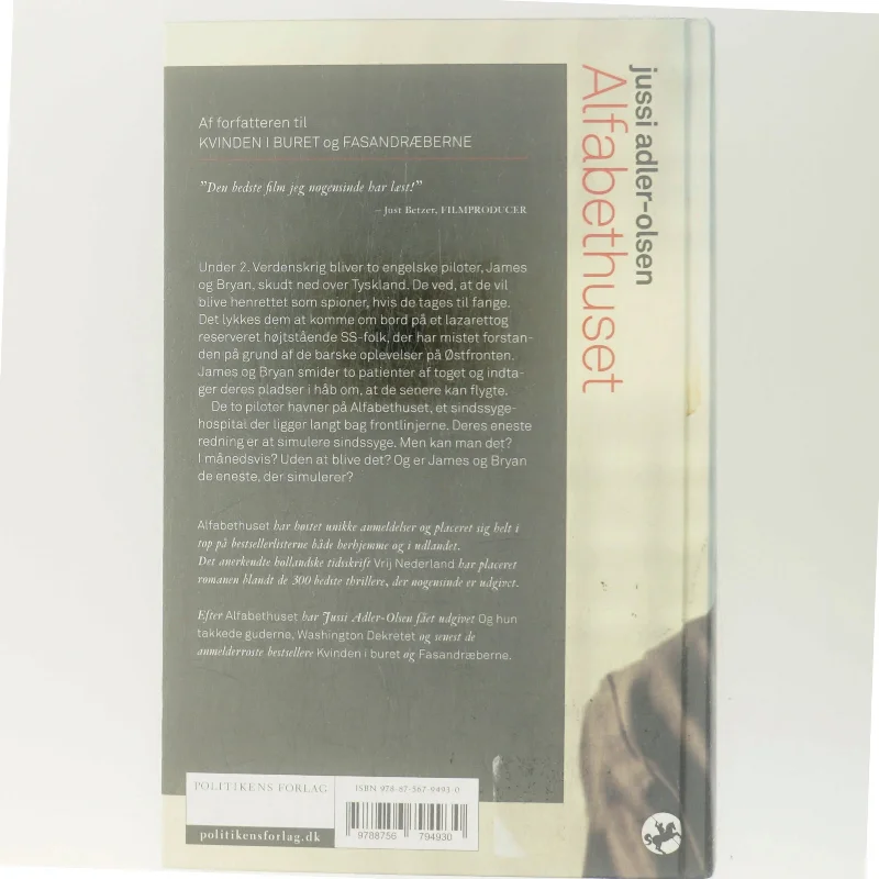 Alfabethuset af Jussi Adler-Olsen (Bog)