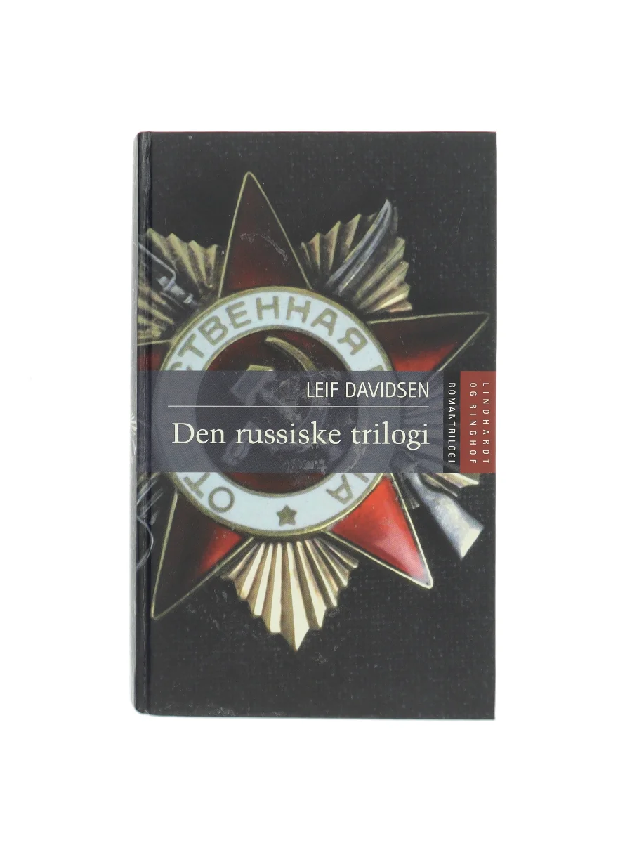 Forsiden af Den russiske trilogi af Leif Davidsen