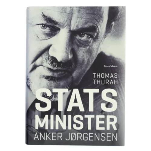 Statsminister Anker Jørgensen af Thomas Thurah (Bog)