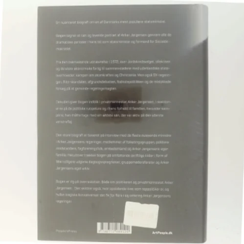 Statsminister Anker Jørgensen af Thomas Thurah (Bog)