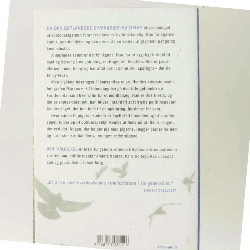 Den farlige leg : kriminalroman af Mari Jungstedt (Bog)