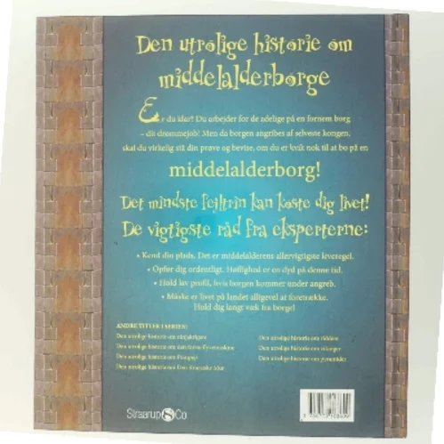 Den utrolige historie om middelalderborge af Jacqueline Morley (Bog)
