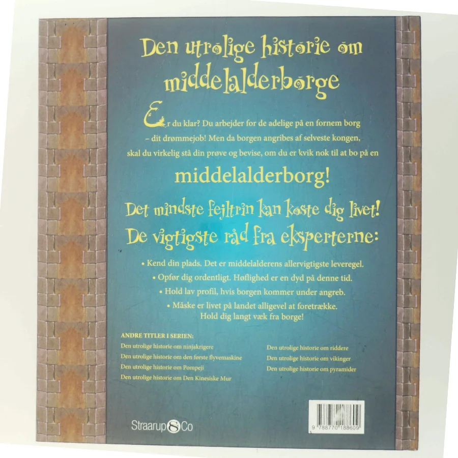 Den utrolige historie om middelalderborge af Jacqueline Morley (Bog)