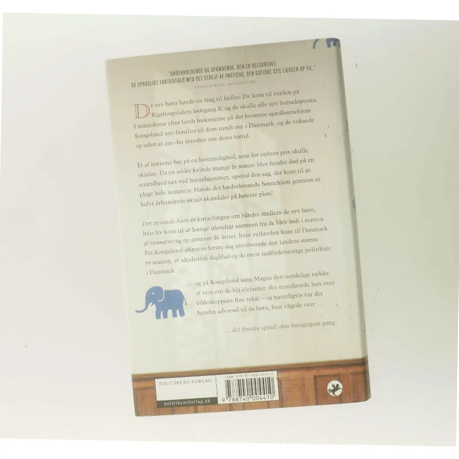 Det syvende barn af Erik Valeur (Bog)