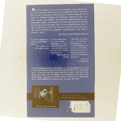 New York-trilogien af Paul Auster (Bog)