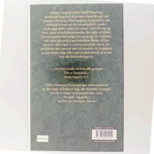 Leonora Christina : dronning af Blåtårn af Bodil Wamberg (Bog)