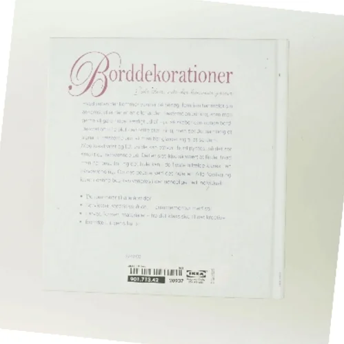 Borddekorationer (Bog)