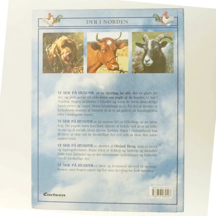 Vi ser på husdyr : en dyrebog for hele familien af Øivind Berg (Bog)