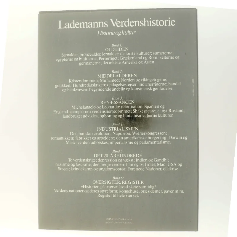 Lademanns Verdenshistorie (Bog)
