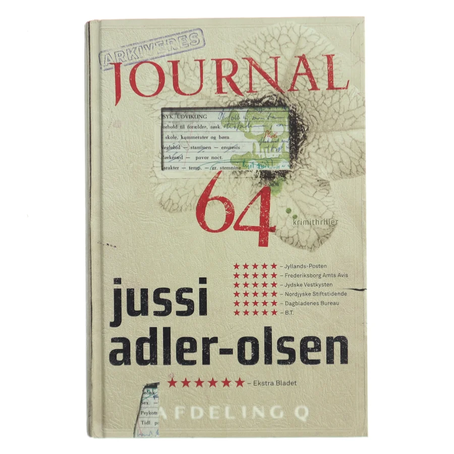 Journal 64. 4 af Jussi Adler-Olsen (Bog)