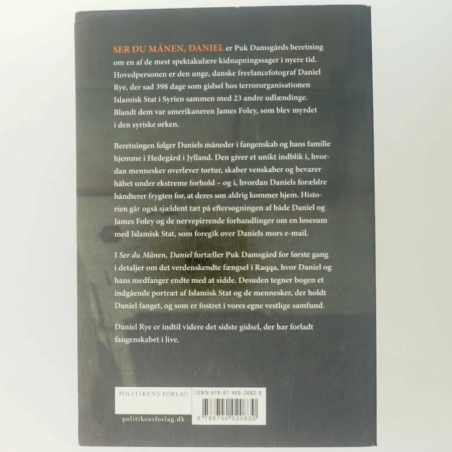 Ser du månen, Daniel af Puk Damsgård Andersen (Bog)