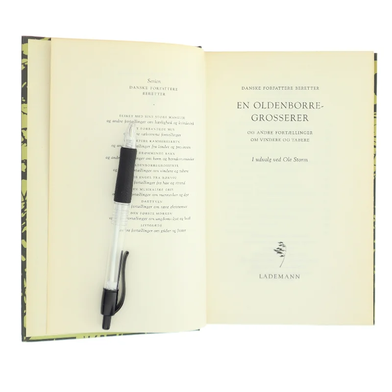 En Oldenborre-Grosserer af Ole Storm (Bog)