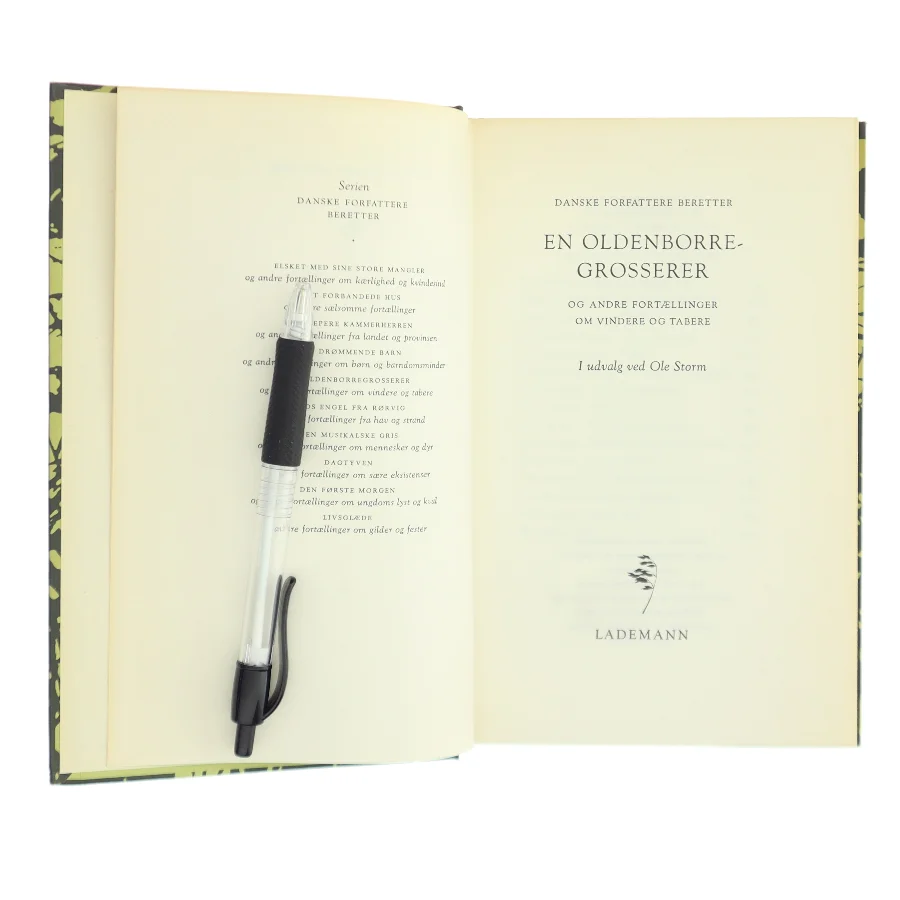 En Oldenborre-Grosserer af Ole Storm (Bog)