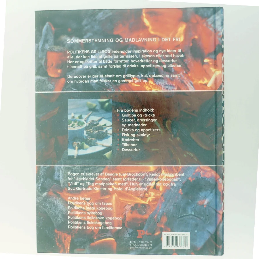 Politikens grillkogebog af Beagle Iuel-Brockdorff (Bog)
