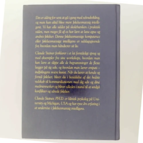 Lær at læse følelser af Claude Steiner (Bog)