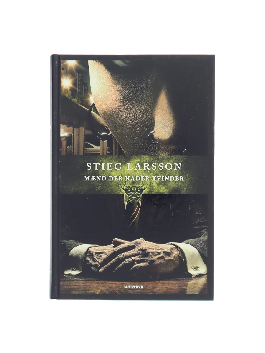 Forsiden af Mænd der hader kvinder af Stieg Larsson