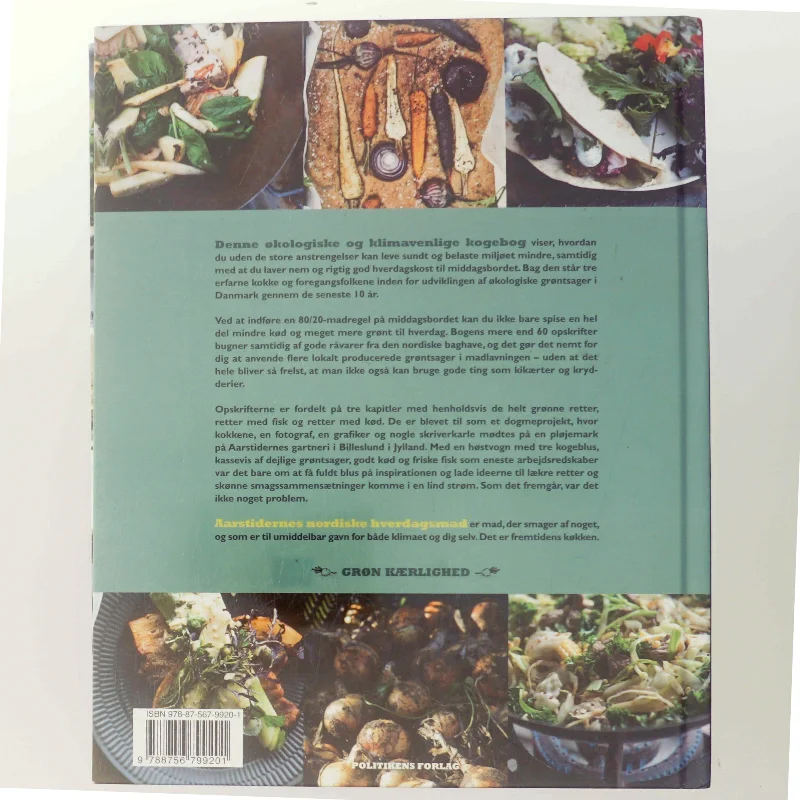 Aarstidernes nordiske hverdagsmad : grøn kærlighed af Søren Ejlersen (Bog)