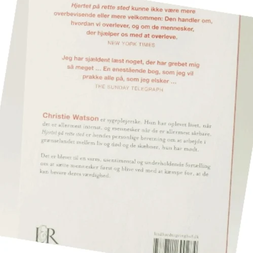 Hjertet på rette sted af Christie Watson (Bog)