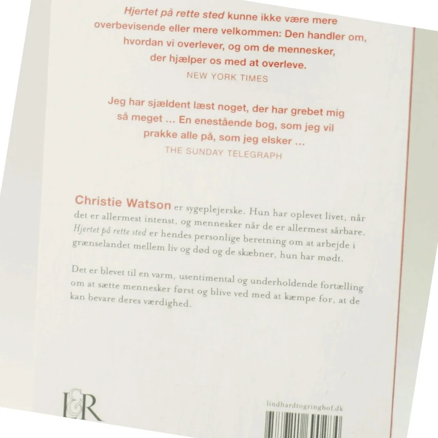 Hjertet på rette sted af Christie Watson (Bog)