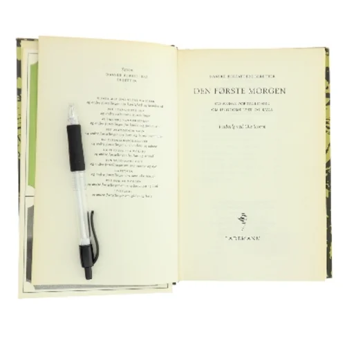 Den Første Morgen af Ole Storm (Bog)