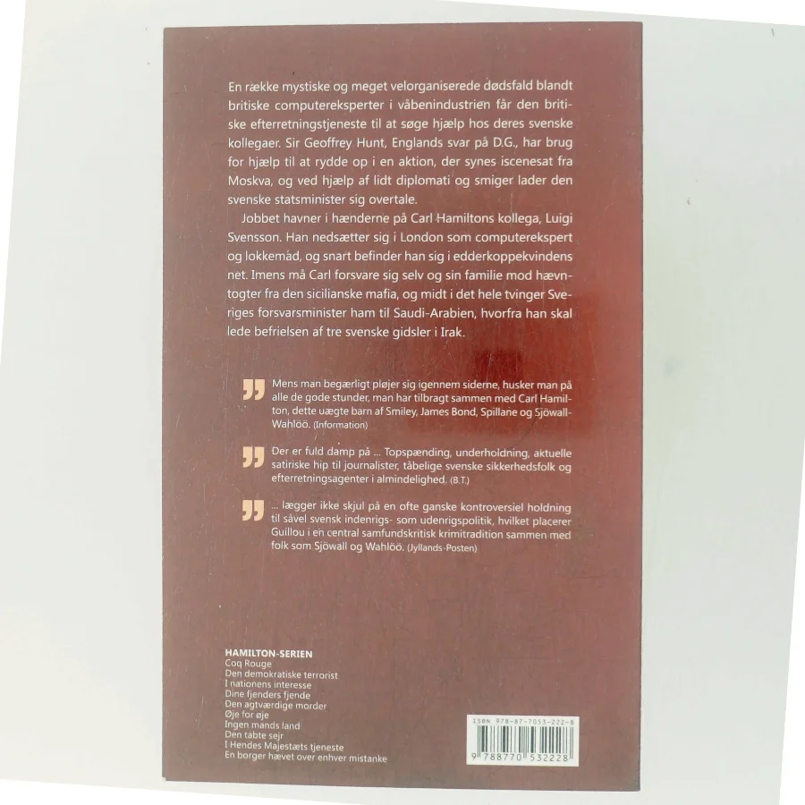 I Hendes Majestæts tjeneste af Jan Guillou (Bog)