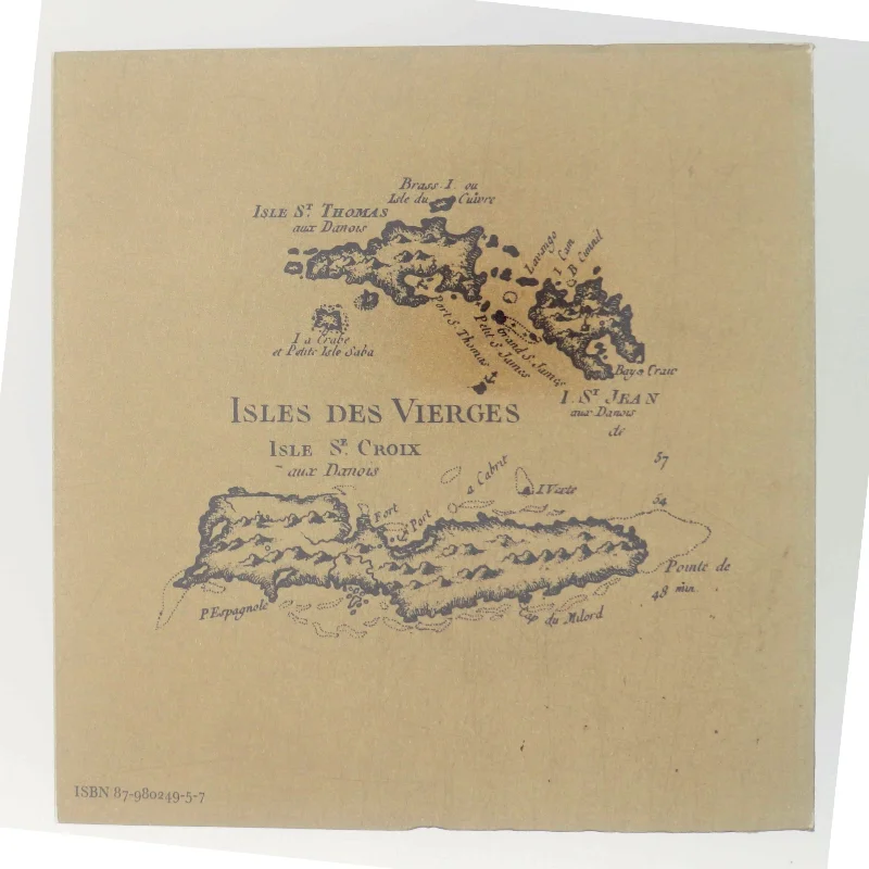 Dansk Vestindien For 250 År Siden af J.L. Carstens (Bog)