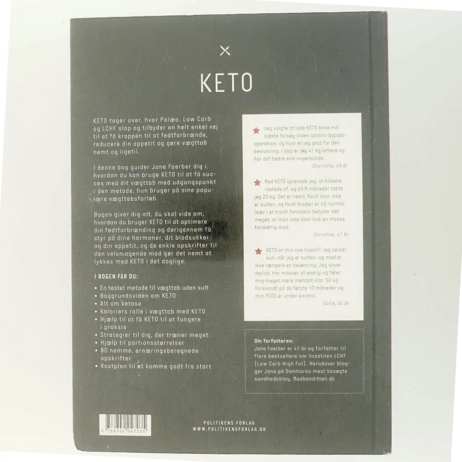 Keto af Jane Faerber (Bog)
