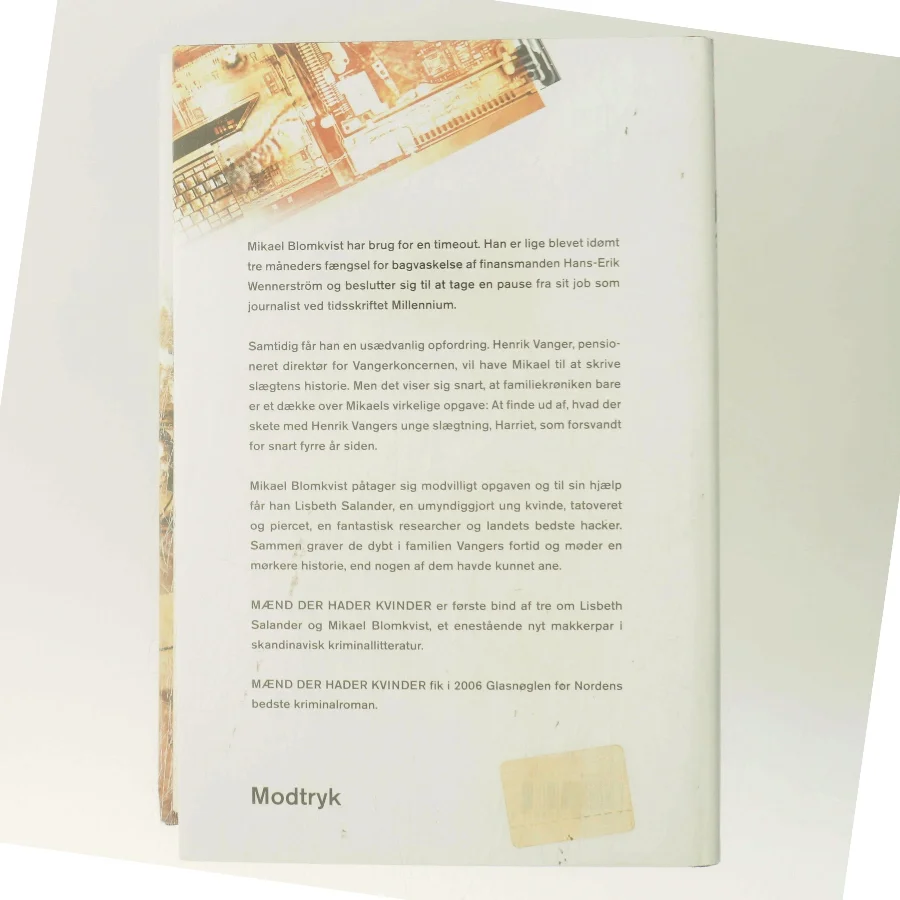 Mænd der hader kvinder af Stieg Larsson (Bog)