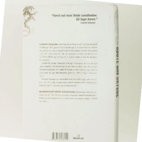 Manden der søgte sin skygge af David Lagercrantz (Bog)