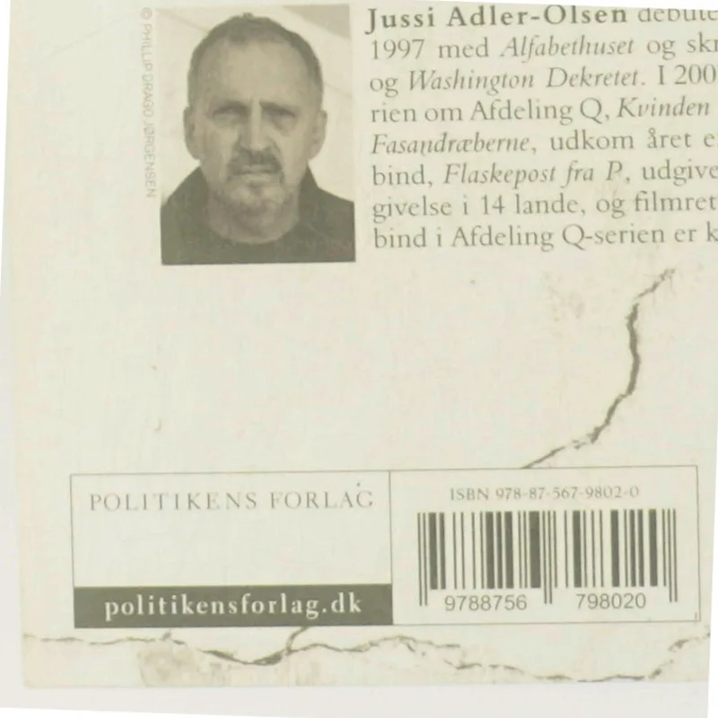 Washington dekretet af Jussi Adler-Olsen (Bog)