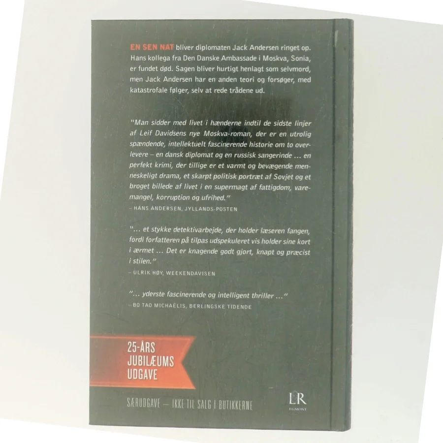 Den Russiske Sangerinde af Leif Davidsen (Bog)