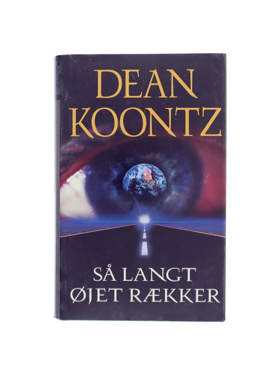 Forsiden af Så langt øjet rækker af Dean Koontz