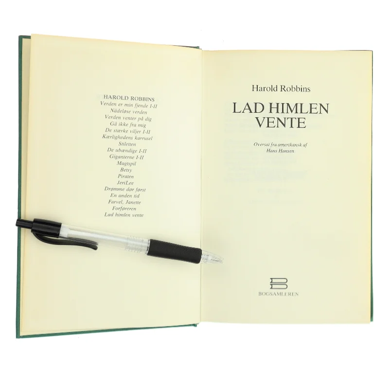 Lad Himlen Vente af Harold Robbins (Bog)