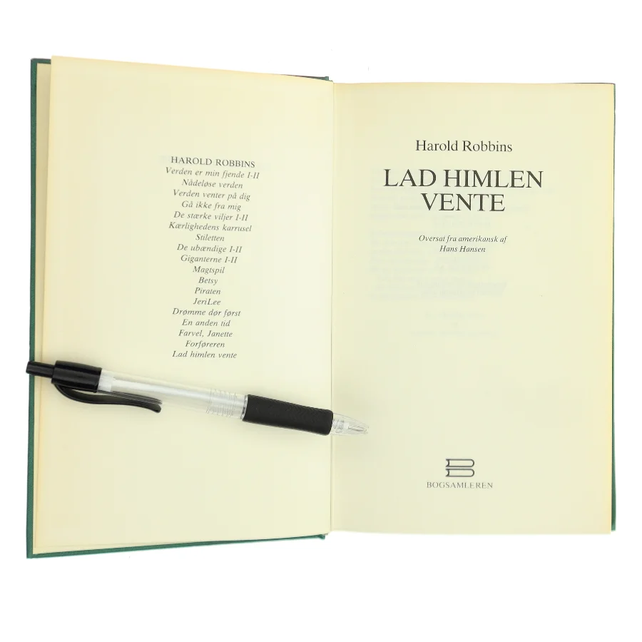 Lad Himlen Vente af Harold Robbins (Bog)