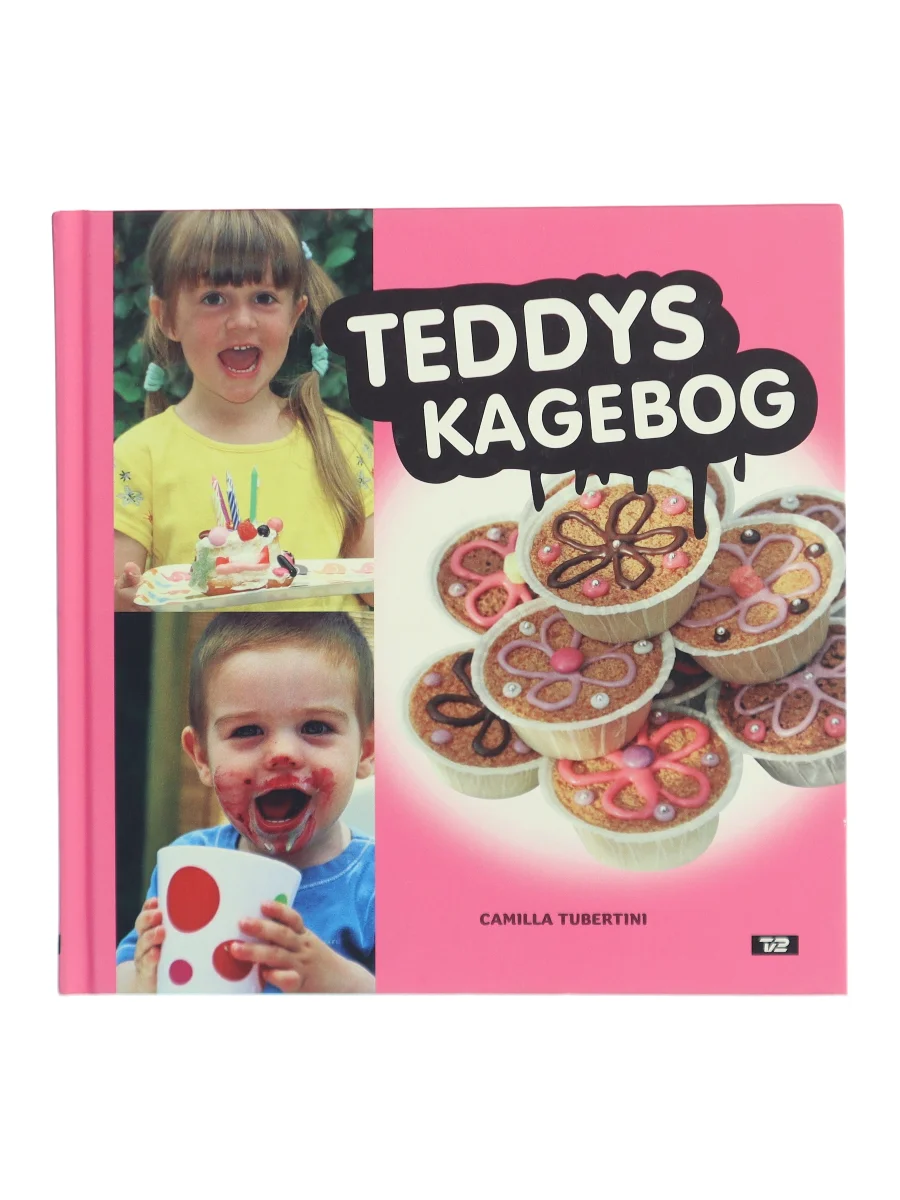 Forsiden af Teddys kagebog af Camilla Tubertini