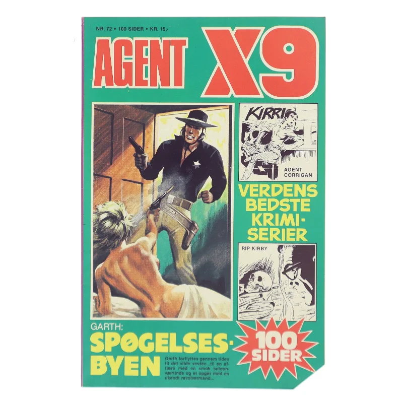 Agent X9 af Garth (Bog)