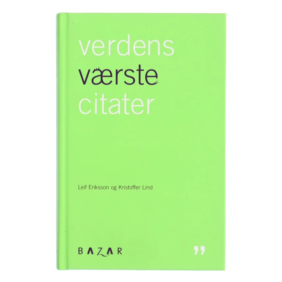 Verdens værste citater (Bog)